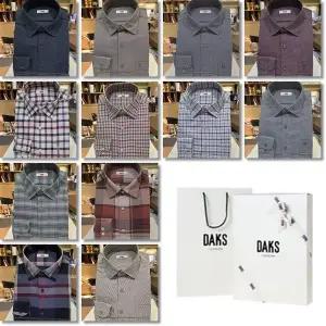 갤러리아 25FW 닥스 셔츠 캐주얼 블루 기모 남방