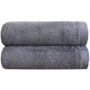 쥬련제작소 프리미엄 호텔수건 450g 40수 코마사, 딥그레이, 2개 one option