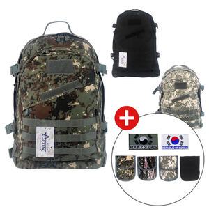 국산 밀리터리 3DAY 백팩 45L 대용량 군인가방 선물 아웃도어 여행용 전술 출타 대형 등산