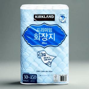 코스트코 커클랜드 프리미엄 화장지 3겹 40m 30롤 1팩