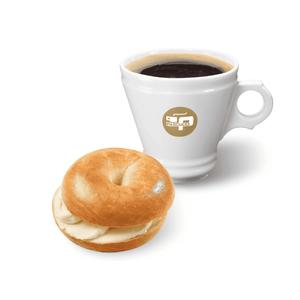 아메리카노(R)+플레인베이글&크림치즈