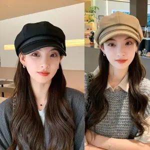 여성 봄 가을 모자 뉴스보이캡 여자 팔각모 빵모자 데일리 캐주얼룩 마도로스 햇 예쁜모자