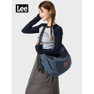 Lee 여성 숄더백 캐주얼 스포츠 데님 핸드백