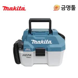마끼다 DVC750LZ 충전진공청소기 18V 본체 건습식 헤파필터 충전집진기
