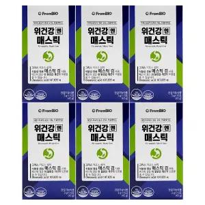 프롬바이오 위건강엔 매스틱 3g x 15포 x 6박스 /An