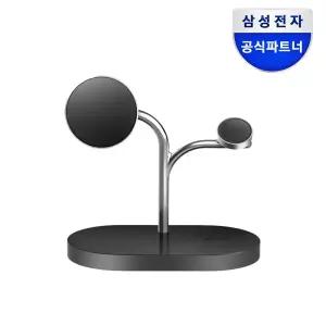 삼성 QI2 맥세이프 충전기 3in1 마그넷 무선충전 거치대