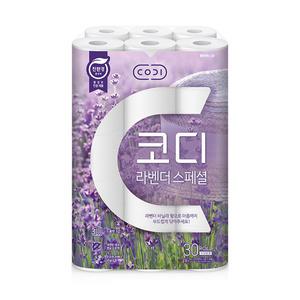 코디 3겹 라벤더스페셜, 30m, 30롤, 1개