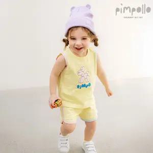 [삠뽀요] 밀크배색상하복