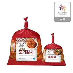 [종가][종가] 아삭한포기김치 4.4kg+파1kg