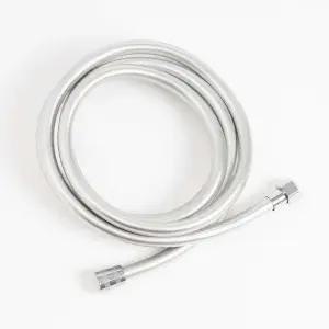 샤워기 호스 3m 실버 꼬임방지 실리콘 부품 화장실 (WFHS1P6)