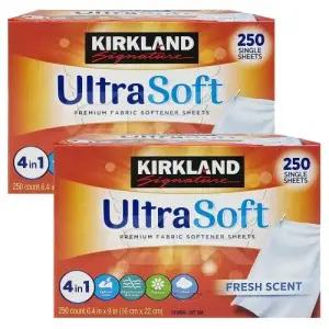 커클랜드 드라이시트 건조기시트 250매 2개