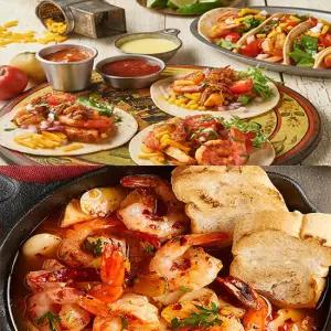 Fresh 밀키트 간편식 간편조리 인기세트 2종 (멕시칸타코파티팩+감바스알아히요)