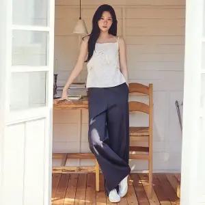[온앤온](강남점)[정채연 착용]썸머 와이드 밴딩 팬츠 NEW5ML514