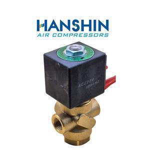 HANSHIN 한신콤프레셔 솔레노이드 밸브 HA322-2