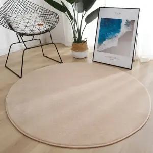 원형 러그 베이지 160cm (WFHJLOO)