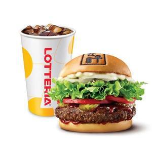 [롯데리아] 한우불고기버거 콤보