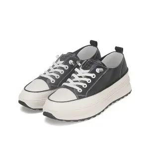 [BABARA][본사운영] 바바라 소가죽 몰드 여성스니커즈 4.5cm_BBF607