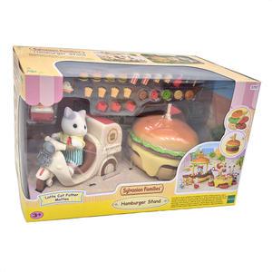 실바니안 라떼고양이의 햄버거카트 5757 패밀리 정품