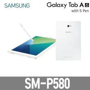 리퍼 태블릿 갤럭시탭A6 SM-P580 Wifi 전용 32G 안드로이드8.1 10.1인치 화이트