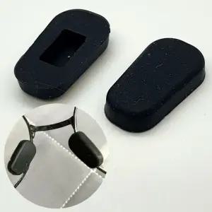 실리콘코받침 코패드 블랙 씌우는 4P 슬림 안경코받 (WFGTE2A)