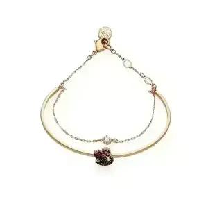 스와로브스키 팔찌 5678048 Iconic Swan 블랙 뱅글 여성팔찌 당일발송