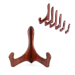 원목 좌대 접시 액자 받침대 ( 앤틱 이젤 접이식 상장 진열대 기념패 사진 거치대 지지대 )