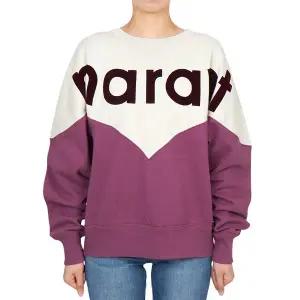 [이자벨마랑](김해점) 휴스턴 여성 기모 맨투맨 SW0006FA A1M08E ECRY