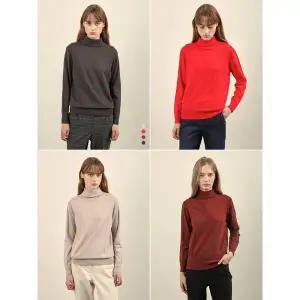 갤러리아 올리비아로렌 기본 목폴라 풀오버 니트 VOBBL4W9331