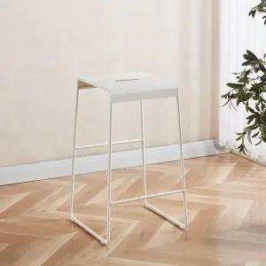 [나인홈가구]심플 철제 아일랜드 바체어 등받이 없는 A형 스툴 L size