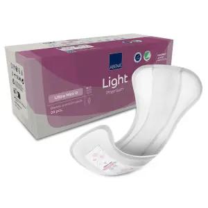 아베나 성인용기저귀 여성용 라이트 패드 울트라미니(24매) 1팩 요실금패드