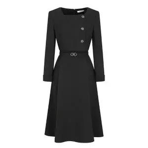 [JJ지고트](광주신세계)스퀘어넥 재킷 플레어 원피스 GPAM0OP941