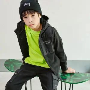 [보리보리/알로봇]플리스후드상하세트_BK (13D1964001)