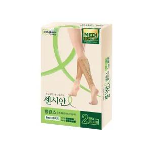 센시안 메디슬리머 밸런스 종아리 의료용 압박밴드 베이지 2세트