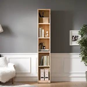 네시스 수 삼나무 원목 책장 5단 350 GM277C (착불)