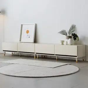 나무뜰 켄트 서랍형 거실장 2400 티비다이 MRF017C (착불)