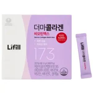 라이필 더마콜라겐 비오틴 맥스 50포 초저분자 어린 콜라겐 트리 펩타이드 분말