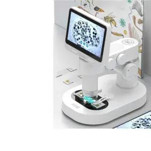 전자 현미경 디지털 고화질 스크린 실체 렌즈 확대경 현미경(M2)+패키지