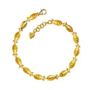 [골드앤]골드앤 순금 24K 에코피쉬 팔찌 소 7.5g