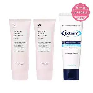 아트델리 톤업 선크림 50ml x2 + 쟈스 엑토인 멀티 보습크림 100ml