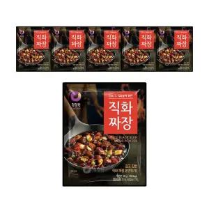 청정원 직화짜장분말, 80g, 6개