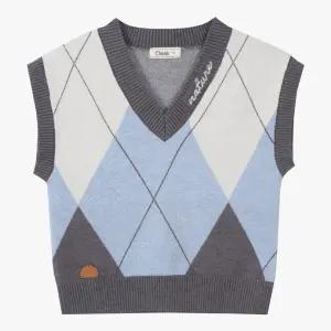 [대구백화점] [치크]아가일 스웨터 조끼(CKVK25W1B)