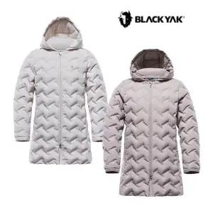 [블랙야크](하남점)여성 무봉제 미들 롱 경량 M제로스팟알파롱다운자켓2 (1BYPAW3503) -정가 279.000원