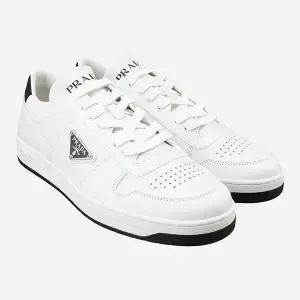 프라다 5F 2EE364 3LJ6 F0964 남성 다운타운 스니커즈 화이트 블랙