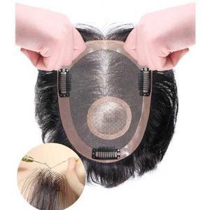 남자가발 통가발 중년 통기성 블랙 아버지 짧은머리