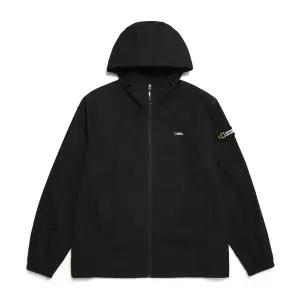 [내셔널지오그래픽] N242UJP910 경량 스트레치 바람막이 CARBON BLACK