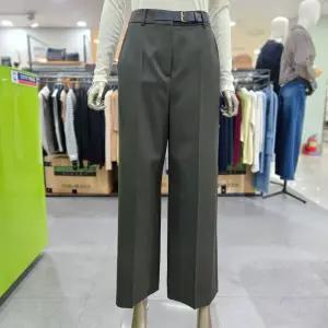 시슬리/애플아울렛/자크 마리 비죠 벨트 와이드 팬츠 SAPT12441