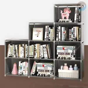 조립형 책장 모듈형 수납형 조립식 서재 책꽂이 거실 인테리어 화이트