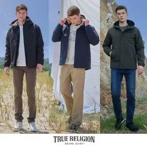 트루릴리전 남성 보아 플리스 패딩 자켓 TRK41JK11