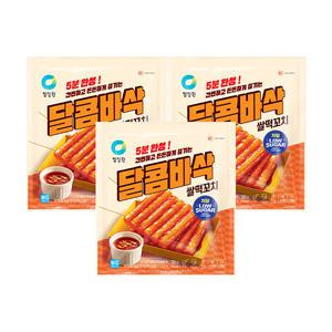 청정원 달콤바삭쌀떡꼬치 380g, 3개
