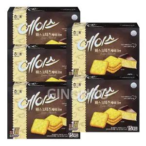 해태 에이스 바스크치즈케이크 364g 5개 대용량 비스킷 학교 행사 체육대회